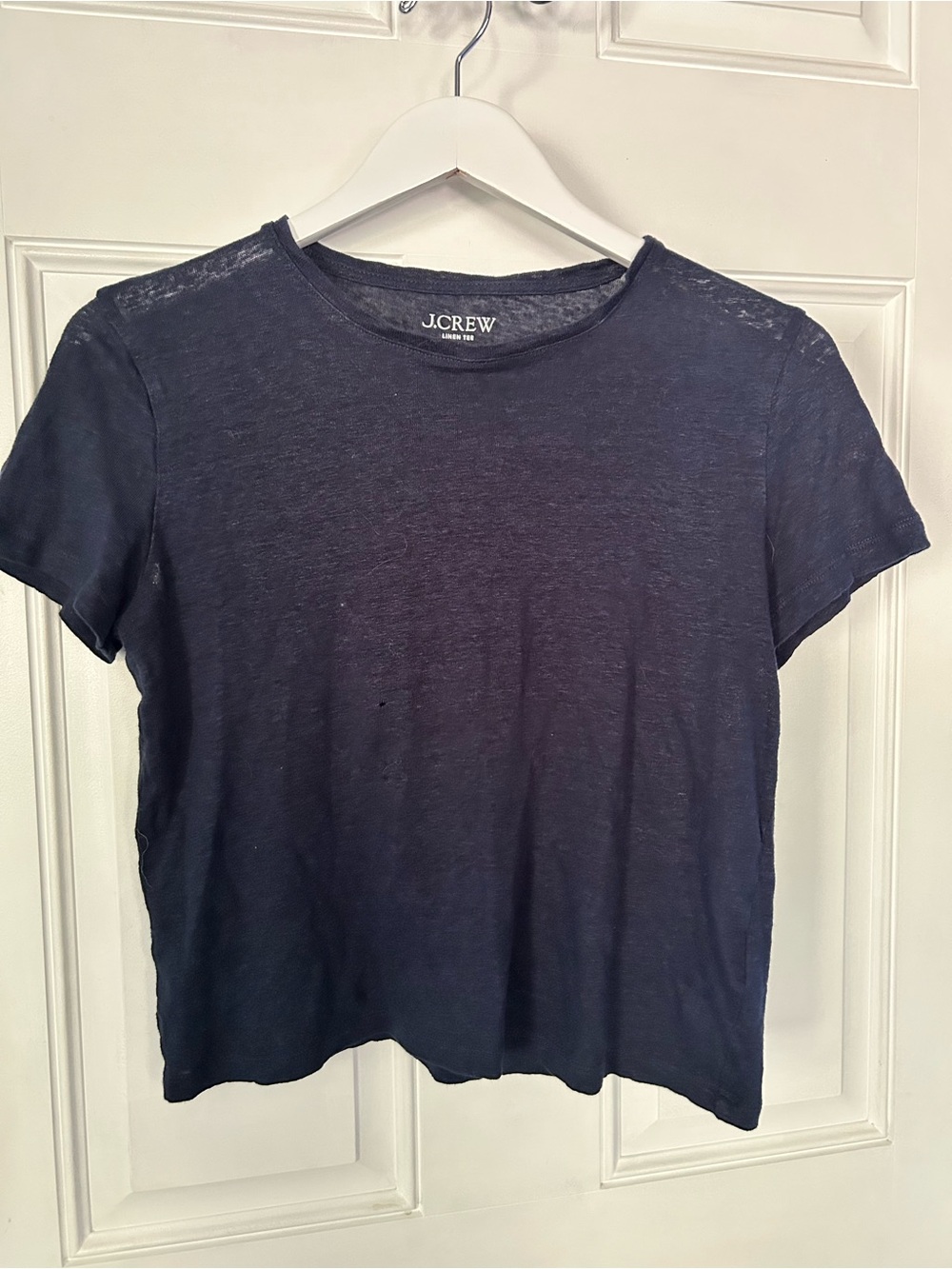 J. Crew Dark Navy Short-Sleeve Crewneck Tee